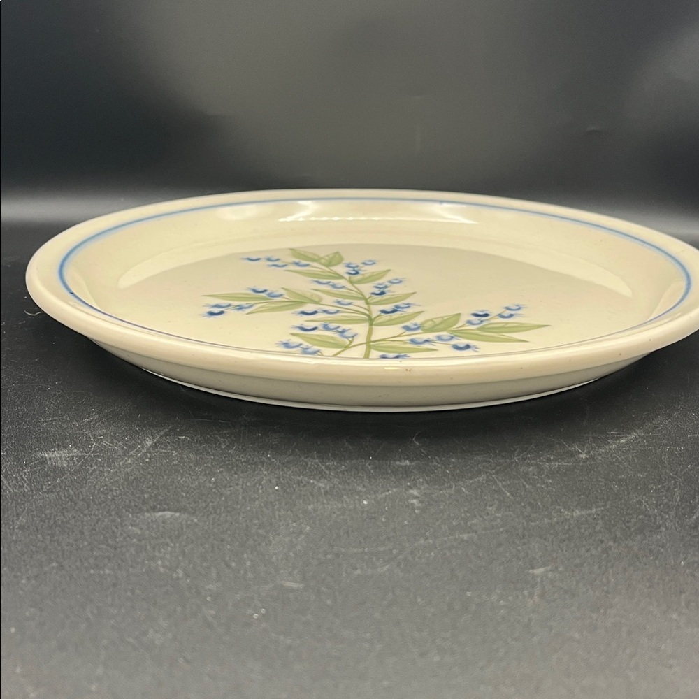 Vintage Union Stoneware blueberry plate 10.75” - Picture 12 of 12